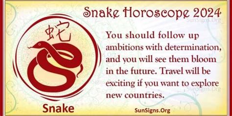 Snake Horoscope 2024, Snake Zodiac Luck Predictions in 2024.
